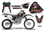 Dirt Bike Graphics Kit Decal Sticker Wrap For Honda XR400R 1996-2004 WW2 BOMBER