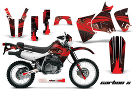 Dirt Bike Decal Graphic Kit MX Sticker Wrap For Honda XR650L 1993-2018 CARBONX RED-atv motorcycle utv parts accessories gear helmets jackets gloves pantsAll Terrain Depot