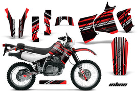 Dirt Bike Decal Graphic Kit MX Sticker Wrap For Honda XR650L 1993-2018 INLINE RED BLACK-atv motorcycle utv parts accessories gear helmets jackets gloves pantsAll Terrain Depot