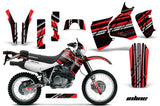 Dirt Bike Decal Graphic Kit MX Sticker Wrap For Honda XR650L 1993-2018 INLINE RED BLACK