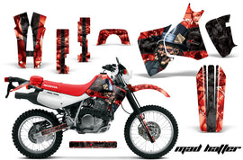 Dirt Bike Decal Graphic Kit MX Sticker Wrap For Honda XR650L 1993-2018 HATTER BLACK RED-atv motorcycle utv parts accessories gear helmets jackets gloves pantsAll Terrain Depot
