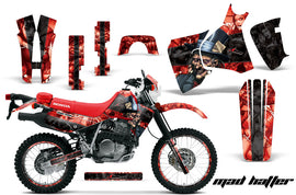 Graphics Kit Decal Sticker Wrap + # Plates For Honda XR650L 1993-2018 HATTER BLACK RED-atv motorcycle utv parts accessories gear helmets jackets gloves pantsAll Terrain Depot