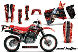 Graphics Kit Decal Sticker Wrap + # Plates For Honda XR650L 1993-2018 HATTER BLACK RED