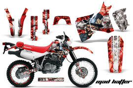 Dirt Bike Decal Graphic Kit MX Sticker Wrap For Honda XR650L 1993-2018 HATTER WHITE RED-atv motorcycle utv parts accessories gear helmets jackets gloves pantsAll Terrain Depot