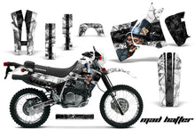Load image into Gallery viewer, Graphics Kit Decal Sticker Wrap + # Plates For Honda XR650L 1993-2018 HATTER BLACK WHITE-atv motorcycle utv parts accessories gear helmets jackets gloves pantsAll Terrain Depot