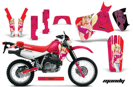 Dirt Bike Decal Graphic Kit MX Sticker Wrap For Honda XR650L 1993-2018 MANDY PINK RED-atv motorcycle utv parts accessories gear helmets jackets gloves pantsAll Terrain Depot
