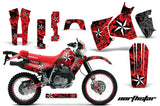 Graphics Kit Decal Sticker Wrap + # Plates For Honda XR650L 1993-2018 NORTHSTAR RED