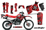 Dirt Bike Decal Graphic Kit MX Sticker Wrap For Honda XR650L 1993-2018 NORTHSTAR RED