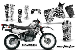 Dirt Bike Decal Graphic Kit MX Sticker Wrap For Honda XR650L 1993-2018 NORTHSTAR WHITE-atv motorcycle utv parts accessories gear helmets jackets gloves pantsAll Terrain Depot