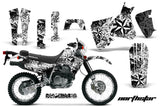 Graphics Kit Decal Sticker Wrap + # Plates For Honda XR650L 1993-2018 NORTHSTAR WHITE