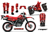 Graphics Kit Decal Sticker Wrap + # Plates For Honda XR650L 1993-2018 REAPER RED