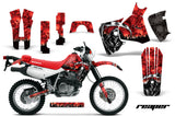 Dirt Bike Decal Graphic Kit MX Sticker Wrap For Honda XR650L 1993-2018 REAPER RED