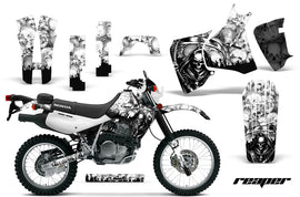 Dirt Bike Decal Graphic Kit MX Sticker Wrap For Honda XR650L 1993-2018 REAPER WHITE-atv motorcycle utv parts accessories gear helmets jackets gloves pantsAll Terrain Depot