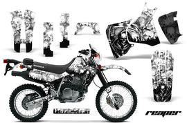Graphics Kit Decal Sticker Wrap + # Plates For Honda XR650L 1993-2018 REAPER WHITE-atv motorcycle utv parts accessories gear helmets jackets gloves pantsAll Terrain Depot