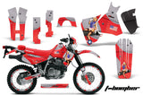 Graphics Kit Decal Sticker Wrap + # Plates For Honda XR650L 1993-2018 TBOMBER RED