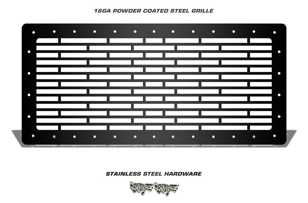 1 Piece Steel Grille for Jeep Wrangler 2007-2016 - BRICKS-atv motorcycle utv parts accessories gear helmets jackets gloves pantsAll Terrain Depot