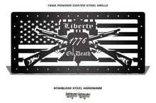 Load image into Gallery viewer, 1 Piece Steel Grille for Jeep Wrangler 2007-2016 - LIBERTY-atv motorcycle utv parts accessories gear helmets jackets gloves pantsAll Terrain Depot