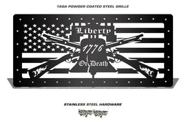 1 Piece Steel Grille for Jeep Wrangler 2007-2016 - LIBERTY-atv motorcycle utv parts accessories gear helmets jackets gloves pantsAll Terrain Depot