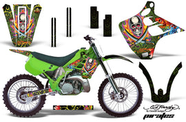 Dirt Bike Graphics Kit Decal Wrap For Kawasaki KX125 KX250 1990-1991 EDHP GREEN-atv motorcycle utv parts accessories gear helmets jackets gloves pantsAll Terrain Depot
