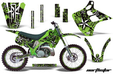 Load image into Gallery viewer, Graphics Kit Decal Wrap + # Plates For Kawasaki KX125 KX250 1990-1991 NORTHSTAR GREEN-atv motorcycle utv parts accessories gear helmets jackets gloves pantsAll Terrain Depot