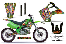 Load image into Gallery viewer, Dirt Bike Graphics Kit Decal Wrap For Kawasaki KX125 KX250 1992-1993 EDHP GREEN-atv motorcycle utv parts accessories gear helmets jackets gloves pantsAll Terrain Depot