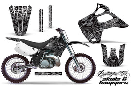 Dirt Bike Graphics Kit Decal Wrap For Kawasaki KX125 KX250 1992-1993 HISH SILVER-atv motorcycle utv parts accessories gear helmets jackets gloves pantsAll Terrain Depot