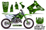 Dirt Bike Graphics Kit Decal Wrap For Kawasaki KX125 KX250 1994-1998 HISH GREEN