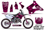 Dirt Bike Graphics Kit Decal Wrap For Kawasaki KX125 KX250 1994-1998 HISH PINK