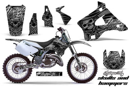 Dirt Bike Graphics Kit Decal Wrap For Kawasaki KX125 KX250 1994-1998 HISH SILVER-atv motorcycle utv parts accessories gear helmets jackets gloves pantsAll Terrain Depot