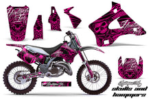 Load image into Gallery viewer, Graphics Kit Decal Wrap + # Plates For Kawasaki KX125 KX250 1994-1998 HISH PINK-atv motorcycle utv parts accessories gear helmets jackets gloves pantsAll Terrain Depot