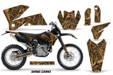 Dirt Bike Decal Graphic Kit Wrap For KTM EXC/SX/MXC/SMR/XCF-W 2005-2007 WING CAMO