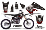 Dirt Bike Graphics Kit Decal Sticker Wrap For Kawasaki KX250F 2004-2005 BONES BLACK