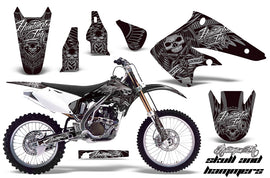 Dirt Bike Graphics Kit Decal Sticker Wrap For Kawasaki KX250F 2004-2005 HISH SILVER-atv motorcycle utv parts accessories gear helmets jackets gloves pantsAll Terrain Depot