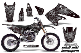 Graphics Kit Decal Sticker Wrap + # Plates For Kawasaki KX250F 2004-2005 HISH SILVER-atv motorcycle utv parts accessories gear helmets jackets gloves pantsAll Terrain Depot