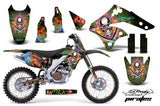 Graphics Kit Decal Sticker Wrap + # Plates For Kawasaki KX250F 2006-2008 EDHP GREEN