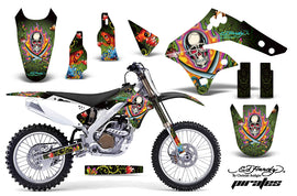 Dirt Bike Graphics Kit MX Decal Wrap For Kawasaki KX250F 2006-2008 EDHP GREEN-atv motorcycle utv parts accessories gear helmets jackets gloves pantsAll Terrain Depot