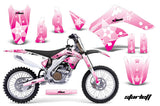 Dirt Bike Graphics Kit MX Decal Wrap For Kawasaki KX250F 2006-2008 STARLETT PINK