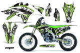 Graphics Kit Decal Sticker Wrap + # Plates For Kawasaki KXF250 2013-2016 EXPO GREEN