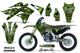 Dirt Bike Graphics Kit Decal Sticker Wrap For Kawasaki KXF250 2013-2016 HISH SILVER-atv motorcycle utv parts accessories gear helmets jackets gloves pantsAll Terrain Depot