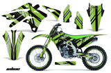 Graphics Kit Decal Sticker Wrap + # Plates For Kawasaki KXF250 2013-2016 INLINE GREEN