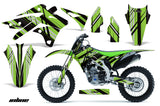 Dirt Bike Graphics Kit Decal Sticker Wrap For Kawasaki KXF250 2013-2016 INLINE GREEN