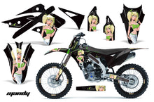 Load image into Gallery viewer, Graphics Kit Decal Sticker Wrap + # Plates For Kawasaki KXF250 2013-2016 MANDY GREEN BLACK-atv motorcycle utv parts accessories gear helmets jackets gloves pantsAll Terrain Depot