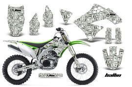 Dirt Bike Decal Graphics Kit Sticker Wrap For Kawasaki KXF450 2009-2011 BALLIN-atv motorcycle utv parts accessories gear helmets jackets gloves pantsAll Terrain Depot