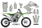 Dirt Bike Decal Graphics Kit Sticker Wrap For Kawasaki KXF450 2009-2011 BALLIN