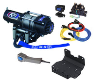Load image into Gallery viewer, KFI A3000 lb Winch Kit for Yamaha Grizzly 700