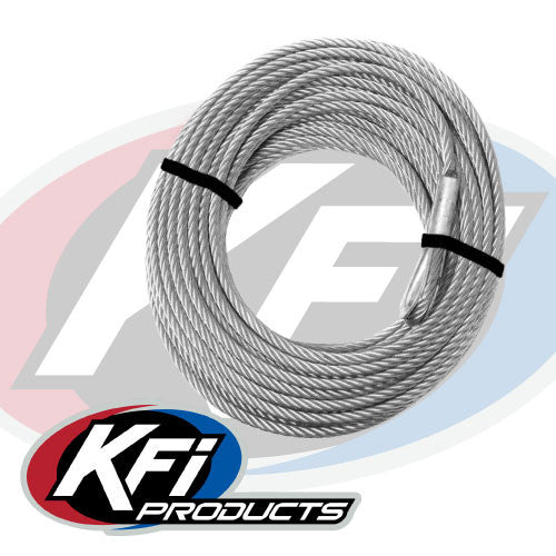 KFI Products 2500-3500 lb. Replacement Winch Cable - All Terrain Depot