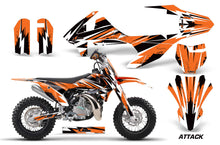 Load image into Gallery viewer, Dirt Bike Decal Graphics Kit Sticker Wrap For KTM SX50 SX 50 2016-2018 ATTACK ORANGE-atv motorcycle utv parts accessories gear helmets jackets gloves pantsAll Terrain Depot