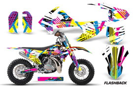Dirt Bike Decal Graphics Kit Sticker Wrap For KTM SX50 SX 50 2016-2018 FLASHBACK-atv motorcycle utv parts accessories gear helmets jackets gloves pantsAll Terrain Depot