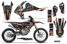 Load image into Gallery viewer, GraphicS Kit Decal Wrap + # Plates For KTM SX SXF XCF 250/350/450 2016+ WW2 BOMBER-atv motorcycle utv parts accessories gear helmets jackets gloves pantsAll Terrain Depot