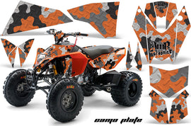 ATV Decal Graphics Kit Quad Wrap For KTM 450 450XC 525 525XC 2008-2013 CAMOPLATE ORANGE-atv motorcycle utv parts accessories gear helmets jackets gloves pantsAll Terrain Depot